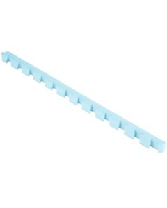 Reunalista Soft Lattiamatolle 4 cm-Pastellisininen