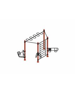 ElementFit Half-Hex ulkokuntokeskus