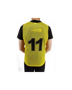 Peliliivi numeroitu 1-11, M/L keltainen