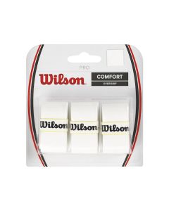 Wilson tennis overgrip 3-pakkaus, valkoinen