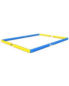 Puhallettava 3v3 pelialue jalkapalloon