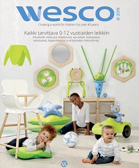 Wesco päiväkotivälineet, kalusteet ja lelut 